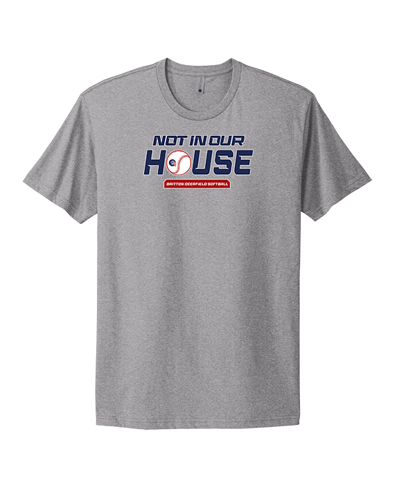 Britton Deerfield HS Softball NIOH - Mens Select Cotton T-Shirt