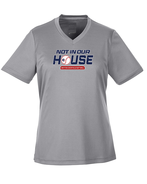 Britton Deerfield HS Softball NIOH - Womens Performance Shirt