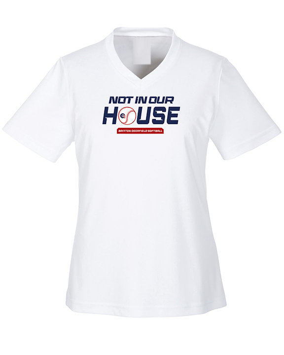 Britton Deerfield HS Softball NIOH - Womens Performance Shirt