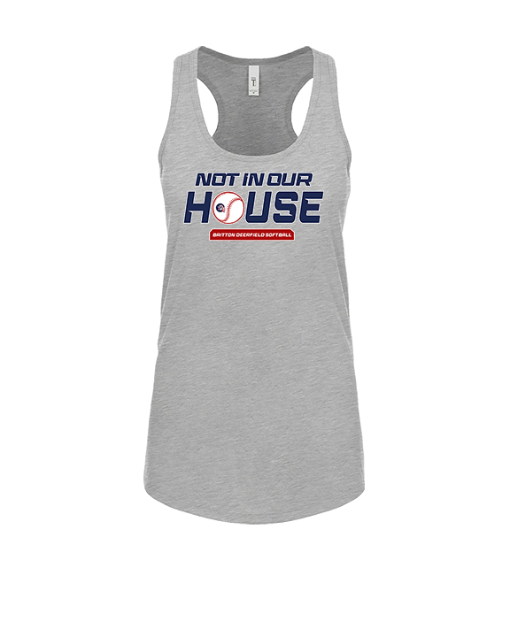 Britton Deerfield HS Softball NIOH - Womens Tank Top