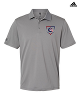 Britton Deerfield HS Softball Plate - Mens Adidas Polo