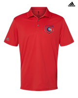 Britton Deerfield HS Softball Plate - Mens Adidas Polo