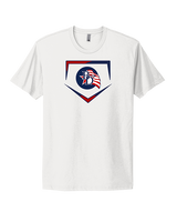Britton Deerfield HS Softball Plate - Mens Select Cotton T-Shirt