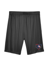 Britton Deerfield HS Softball Plate - Mens Training Shorts with Pockets