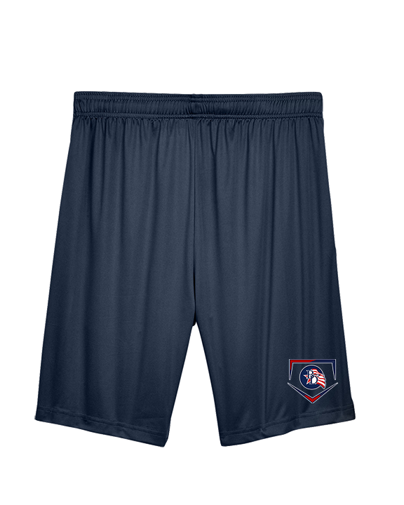 Britton Deerfield HS Softball Plate - Mens Training Shorts with Pockets