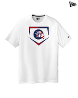 Britton Deerfield HS Softball Plate - New Era Performance Shirt