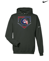 Britton Deerfield HS Softball Plate - Nike Club Fleece Hoodie