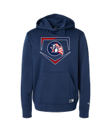 Britton Deerfield HS Softball Plate - Oakley Performance Hoodie