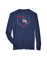 Britton Deerfield HS Softball Plate - Performance Longsleeve
