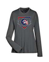 Britton Deerfield HS Softball Plate - Womens Performance Longsleeve