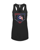 Britton Deerfield HS Softball Plate - Womens Tank Top