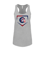 Britton Deerfield HS Softball Plate - Womens Tank Top