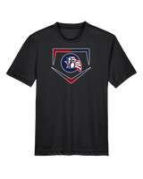 Britton Deerfield HS Softball Plate - Youth Performance Shirt