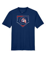 Britton Deerfield HS Softball Plate - Youth Performance Shirt
