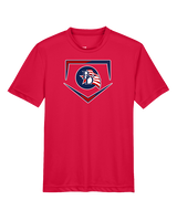 Britton Deerfield HS Softball Plate - Youth Performance Shirt