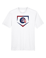 Britton Deerfield HS Softball Plate - Youth Performance Shirt