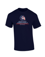 Britton Deerfield HS Softball Split - Cotton T-Shirt