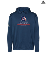 Britton Deerfield HS Softball Split - Mens Adidas Hoodie