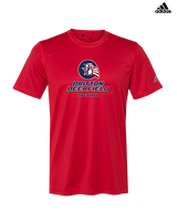 Britton Deerfield HS Softball Split - Mens Adidas Performance Shirt