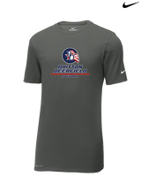 Britton Deerfield HS Softball Split - Mens Nike Cotton Poly Tee