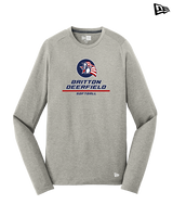 Britton Deerfield HS Softball Split - New Era Performance Long Sleeve
