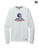 Britton Deerfield HS Softball Split - New Era Performance Long Sleeve