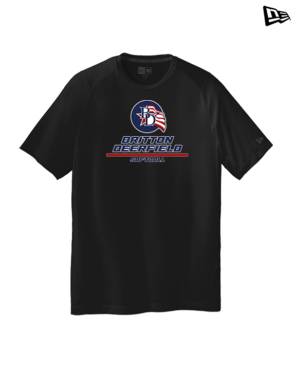 Britton Deerfield HS Softball Split - New Era Performance Shirt