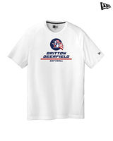 Britton Deerfield HS Softball Split - New Era Performance Shirt