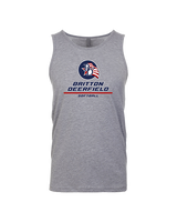 Britton Deerfield HS Softball Split - Tank Top