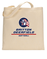 Britton Deerfield HS Softball Split - Tote