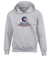 Britton Deerfield HS Softball Split - Unisex Hoodie