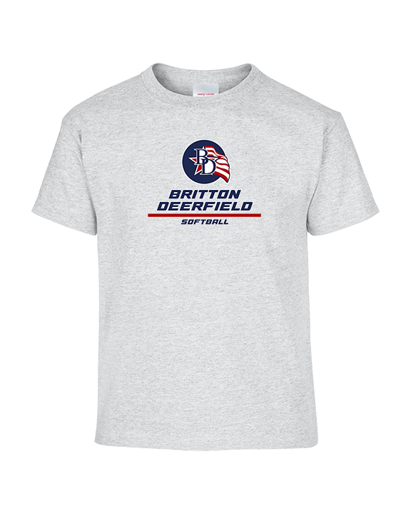 Britton Deerfield HS Softball Split - Youth Shirt