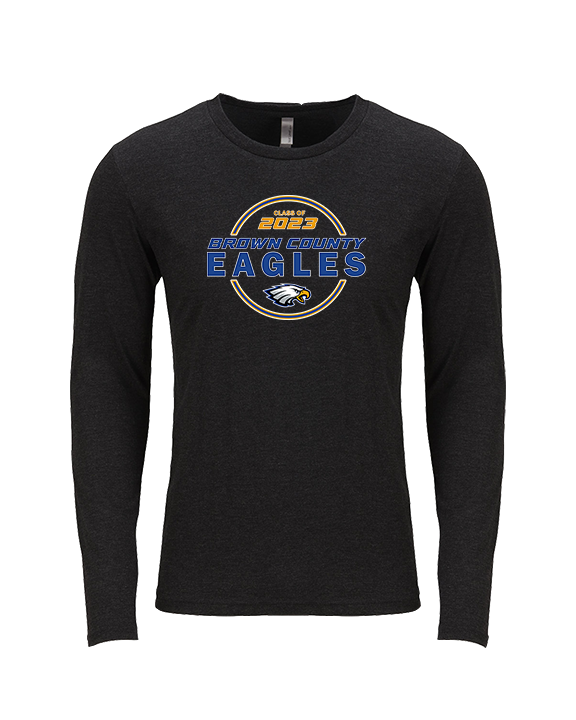 Brown County HS Baseball Class - Tri-Blend Long Sleeve