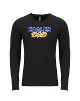 Brown County HS Baseball Dad - Tri-Blend Long Sleeve