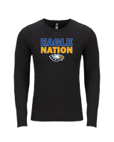 Brown County HS Baseball Nation - Tri-Blend Long Sleeve