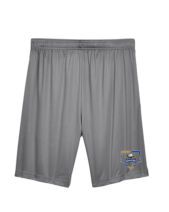 Brown County HS Baseball Plate - Mens Training Shorts with Pockets