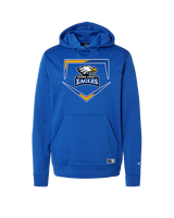 Brown County HS Baseball Plate - Oakley Performance Hoodie