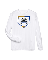 Brown County HS Baseball Plate - Performance Longsleeve