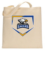 Brown County HS Baseball Plate - Tote