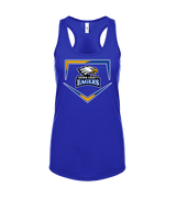 Brown County HS Baseball Plate - Womens Tank Top