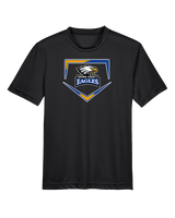 Brown County HS Baseball Plate - Youth Performance Shirt