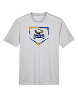 Brown County HS Baseball Plate - Youth Performance Shirt