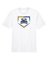 Brown County HS Baseball Plate - Youth Performance Shirt