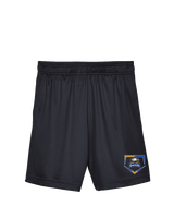 Brown County HS Baseball Plate - Youth Training Shorts
