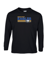 Brown County HS Baseball Stripes - Cotton Longsleeve