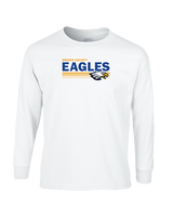 Brown County HS Baseball Stripes - Cotton Longsleeve
