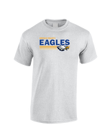 Brown County HS Baseball Stripes - Cotton T-Shirt