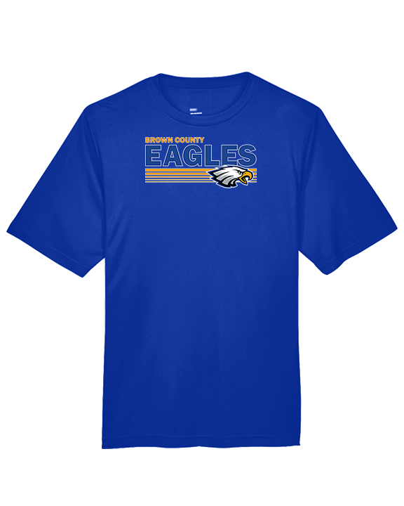 Brown County HS Baseball Stripes - Performance Shirt