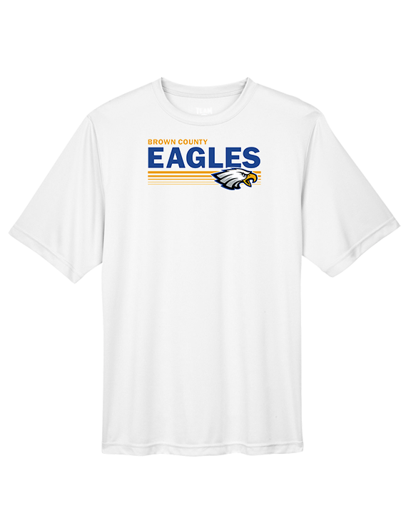 Brown County HS Baseball Stripes - Performance Shirt
