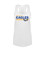 Brown County HS Baseball Stripes - Womens Tank Top